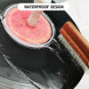 Picture of sdroceRyaM EP/LP Vinyl Record Clean Label Saver Protector Waterproof Record Cleaner Clamp Care Aluminum Handle Acrylic Board Vinyl record Cleaning Brush and Cloth