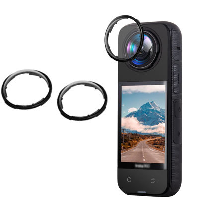Picture of Sruim Insta 360 X4 Tempering Glass Lens Guards Case 10H Hardness, Lens Protector Cover for Insta360 X4 Accessorie