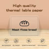Picture of NIIMBOT B1 Label Tape B21 Transparent Labeling Tape 1.57" X 1.18" (40x30mm) Thermal Label Print Paper NIIMBOT Labels for Barcode/Address/Mailing/Logo/Business/Home Tag, 230 Labels/Roll, Clear