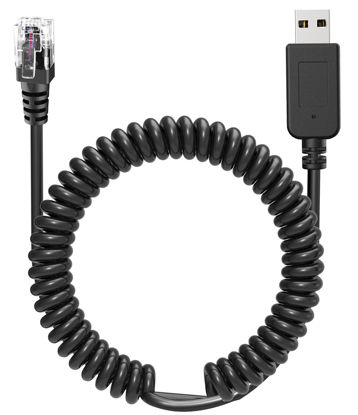 Picture of Jsvecip Radar Detector Cable,USB to RJ11 Plug Cable,Replacement Power Cable for Radar Detectors,Compatible with Unide R3/7/1,Escort 360 Passport 9500i/7500S/8500/7500 etc Radar Detectors(RJ11-6.56FT)