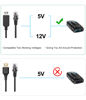 Picture of Jsvecip Radar Detector Cable,USB to RJ11 Plug Cable,Replacement Power Cable for Radar Detectors,Compatible with Unide R3/7/1,Escort 360 Passport 9500i/7500S/8500/7500 etc Radar Detectors(RJ11-6.56FT)