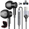 Picture of USB Headphone for PC Laptop Magnetic 7.5ft Wired Earbuds Computer Headset with Microphone Control Mute Mic Lightweight Noise Isolate Cord in-Ear Gaming Earphone for MacBook Pro Office Work School Zoom