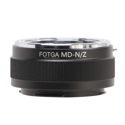 Picture of FOTGA Lens Mount Adapter Ring for Minolta MD Mount Lens to Z-Mount Mirrorless Camera, Compatible with Nikon Z50 Z30 Z9 Z8 Z7II Z6II Z7 Z6 Z5 Zf Zfc Full Frame Mirrorless Camera