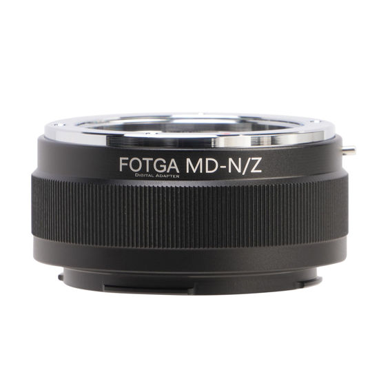 Picture of FOTGA Lens Mount Adapter Ring for Minolta MD Mount Lens to Z-Mount Mirrorless Camera, Compatible with Nikon Z50 Z30 Z9 Z8 Z7II Z6II Z7 Z6 Z5 Zf Zfc Full Frame Mirrorless Camera