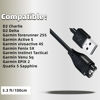 Picture of QHBAMD 2 Pack Charger for Garmin Forerunner 255/Active S/vivoactive 4S/Fenix 5X,Compatible with Garmin Instinct Tactical/Venu Sq/EPIX 2,USB A Charging Cable Dock Cord 3.3ft/1M