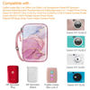 Picture of Fintie Case for Fujifilm Instax Mini Link 3 / Link 2 Printer, HP Sprocket Select/Plus, Canon Ivy CLIQ 2/CLIQ+2 Instant Camera Printer - Shockproof Hard Shell Carrying Case, Dreamy Marble