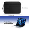 Picture of Omnpak for 13.6 inch MacBook Air Case Sleeve Compatible with MacBook Air 13.6 M3/M2/M1,MacBook Pro 13 M2/M1,14 inch MacBook Pro (M4/M3/M2/M1 Pro/Max),Water Repellent Laptop Case with Handle