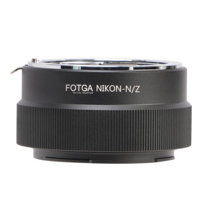 Picture of FOTGA FTZ Lens Mount Adapter Ring for Nikon F Lens to Z-Mount Mirrorless Camera, Compatible with Nikon Z50 Z30 Z9 Z8 Z7II Z6II Z7 Z6 Z5 Zf Zfc Full Frame Mirrorless Camera