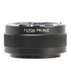 Picture of FOTGA Lens Mount Adapter Ring for Pentax PK K Mount Lens to Z-Mount Mirrorless Camera, Compatible with Nikon Z50 Z30 Z9 Z8 Z7II Z6II Z7 Z6 Z5 Zf Zfc Full Frame Mirrorless Camera