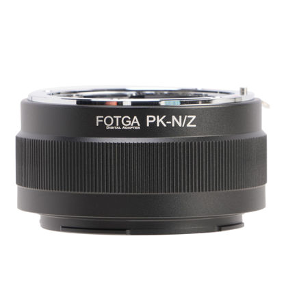 Picture of FOTGA Lens Mount Adapter Ring for Pentax PK K Mount Lens to Z-Mount Mirrorless Camera, Compatible with Nikon Z50 Z30 Z9 Z8 Z7II Z6II Z7 Z6 Z5 Zf Zfc Full Frame Mirrorless Camera
