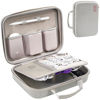 Picture of ProCase Hard Travel Electronic Organizer Case for MacBook Power Adapter Chargers Cables Power Bank Apple Magic Mouse Apple Pencil USB Flash Disk SD Card Small Portable Accessories Bag -XL, Grey