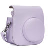 Picture of Frankmate Instant Camera Case Compatible with Fujifilm Instax Mini 11/9/8/8+ PU Leather Bag with Pocket and Adjustable Shoulder Strap Mini Photo Album (Purple)