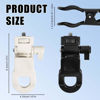 Picture of 2pcs Selfie Light Clip, Anti-Slip for Monitor Mount with 1/4 Universal Screw Multiple-Use Camera Clamp Phone Light Holder Attachment for Laptop Tripod Live Stream