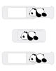 Picture of JUNGLE DEER Laptop Camera Cover Slide,Webcam Cover Slide,Protecting Your Privacy Security & Shelter from Breath Lamp - Cute Pattern Design 丨 Fits Laptop & Desktop, PC - Ultrathin for iMac(Cute Panda)