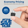 Picture of USB C to USB A Adapter (5 Pack); Inexpensive Economy Pricing for Bulk Purchases; Convert USB port for Laptop, Phone, Computer, Keyboard; USBC to USBA; USB-C Male to USB-A Female 2.0 Adapter