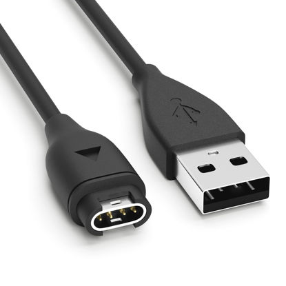 Picture of Sinoacc Charger Cable Compatible with Garmin Watch Replacement Charging Cable for Garmin Instinct Forerunner Vivoactive Venu Epix Approach Fenix 7 6 5 Watch