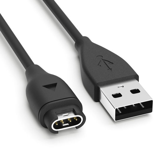 Picture of Sinoacc Charger Cable Compatible with Garmin Watch Replacement Charging Cable for Garmin Instinct Forerunner Vivoactive Venu Epix Approach Fenix 7 6 5 Watch