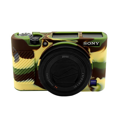 Picture of Easy Hood RX100 VII Case,Soft Silicone Protective Cover Protector Skin for Sony DSC-RX100 III RX100 V RX100 IV RX100 VII Digital Camera (Camo)…