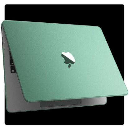 Picture of Soonjet Compatible for MacBook Air 13.6 inch Case M3 M2 2024-2022 Release Model A3113 A2681, Sturdy Protective Plastic Hard Shell Case Cover for MacBook Air M2 13 inch Case
