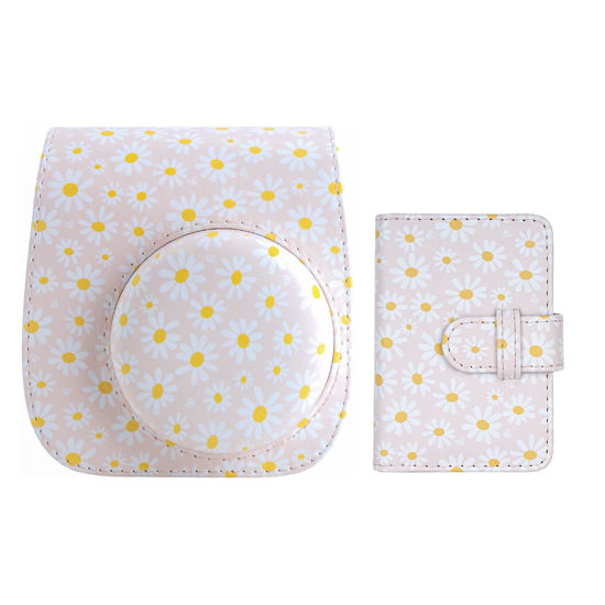 Picture of Frankmate Protective Case Compatible with Fujifilm Instax Mini 12 11 9 8 Instant Film Camera with Accessory Pocket and Adjustable Strap