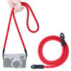 Picture of VKO Camera Strap,Climbing Rope Camera Strap for DSLR SLR Mirrorless Camera Neck Shoulder Strap 120cm Red