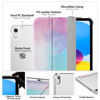 Picture of MoKo for iPad 10th Generation Case 2022, Slim Stand Hard PC Translucent Back Shell Smart Cover Case for iPad 10th Gen 10.9 inch 2022, Support Touch ID, Auto Wake/Sleep,Water Color