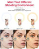 Picture of Foldable Ring Light with Tripod, 4000mAh Battery, Operated Cordless, Scalable 10 "- 79" Portable LED Ring Light, Selfie Stand for Video Conference/Selfie/Live Stream/Makeup/TikTok(Pink)