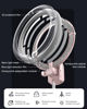 Picture of Foldable Ring Light with Tripod, 4000mAh Battery, Operated Cordless, Scalable 10 "- 79" Portable LED Ring Light, Selfie Stand for Video Conference/Selfie/Live Stream/Makeup/TikTok(Pink)