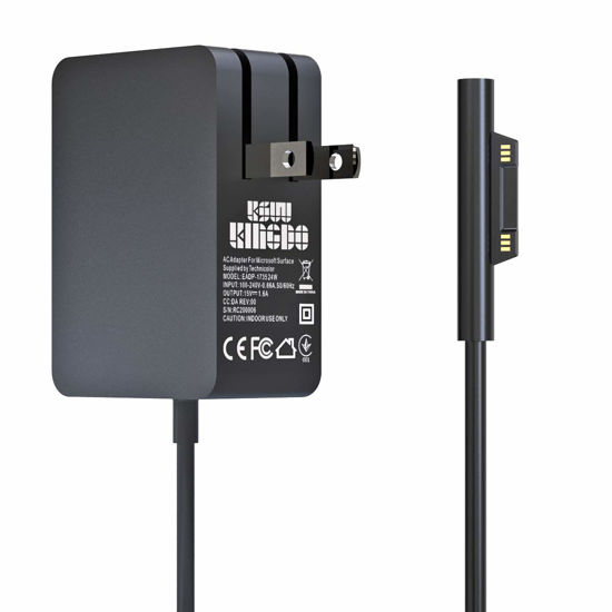 Picture of Surface Go Charger,Surface Go Power Supply Adapter 24W 15V 1.6A Charger for Surface Go 3/2/1 Surface Pro 4 Core m3 Surface Pro 3 Core m3 Surface Pro 5 Core m3 Tablet Surface Laptop Core m3 Travel Case