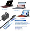 Picture of Surface Go Charger,Surface Go Power Supply Adapter 24W 15V 1.6A Charger for Surface Go 3/2/1 Surface Pro 4 Core m3 Surface Pro 3 Core m3 Surface Pro 5 Core m3 Tablet Surface Laptop Core m3 Travel Case