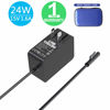 Picture of Surface Go Charger,Surface Go Power Supply Adapter 24W 15V 1.6A Charger for Surface Go 3/2/1 Surface Pro 4 Core m3 Surface Pro 3 Core m3 Surface Pro 5 Core m3 Tablet Surface Laptop Core m3 Travel Case