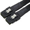 Picture of 3ft Internal Mini SAS Cable 36pin SFF-8087 to SFF-8087 Cable, 90cm, Black