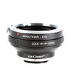 Picture of K&F Concept AF to E Mount Lens Adapter, Manual Lens Mount Adapter for Sony Alpha AF MA Lens to Pentax Q PQ P/Q Q-S1 Q10 Q7 Mount Camera