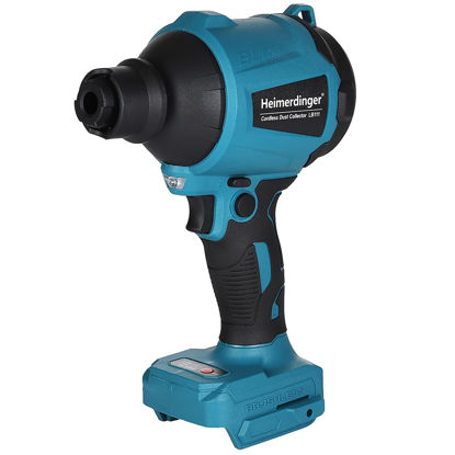 Picture of Cordless Dust Blower for Makita 18V Battery,3 Speeds 51000RPM Brushless Motor High Speed Blower/Inflator for Keyboard,Car,Camping,BBQ and Wood Workshop