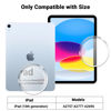Picture of PYS for iPad 10th Generation Privacy Screen Protector(10.9 inch,2022) 30-Degree Anti-Spy Privacy Filter, Matte Finish Anti-Glare, Fingerprint-Proof, Anti-Scratch Film Guard