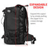 Picture of YOUMIAN Travel Backpack Carry On Backpack Durable Convertible Duffle Bag Fit for 15.6 Inch Laptop for Men and Women hiking airplane shoes bag extendable three way uses multiple