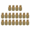 Picture of HanTof 6-32 Brass Motherboard Standoffs,ATX Case Standoffs, ATX Standoff for ATX Computer Case - 20 Pack