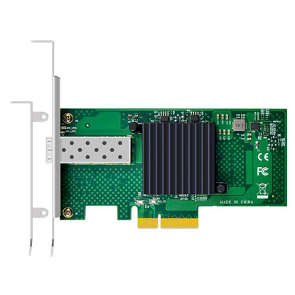 Picture of GLOTRENDS ST7315 10Gb PCI-E NIC Network Card, 10Gb SFP+ Port, Intel 82599EN Controller (X520-DA1), Support Windows Server/Linux/VMware