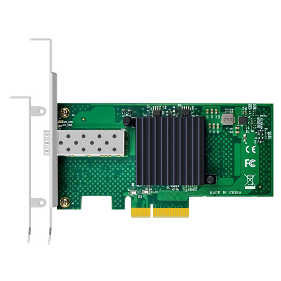 Picture of GLOTRENDS ST7315 10Gb PCI-E NIC Network Card, 10Gb SFP+ Port, Intel 82599EN Controller (X520-DA1), Support Windows Server/Linux/VMware