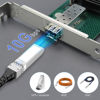 Picture of GLOTRENDS ST7315 10Gb PCI-E NIC Network Card, 10Gb SFP+ Port, Intel 82599EN Controller (X520-DA1), Support Windows Server/Linux/VMware