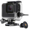 Picture of GEPULY USB Pass Through Side Open Protective Skeleton Housing Case for Hero 7 Silver/Hero 7 White Action Camera- Includes Quick Release Buckle, Thumb Screw, Tripod Mount Adapter