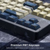 Picture of Japanese Gundam Keycaps- Retro PBT Keyboard Caps, Dye Sublimation Keycaps with Cherry Profile,134 Keys Keycap Sets for Mechanical Keyboard - Only Keycaps