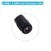 Picture of Fancasee 2 Pack 5.5mm x 2.5mm DC Power Extension Cable 90 Degree Right Angle Male to Female Plug Jack Extension Cord for IP Camera CCTV Security Camera Surveillance LED