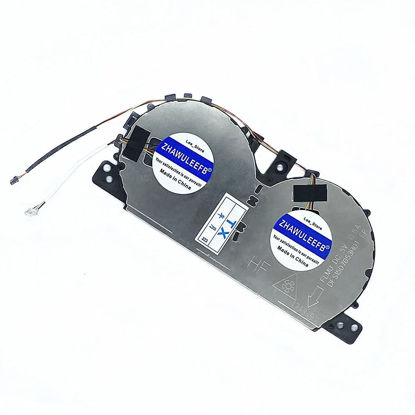 Picture of ZHAWULEEFB Replacement New CPU Cooling Fan for Lenovo Yoga C740-15 C740-15IML DFS1507053H0T FLMU 5H40S19962