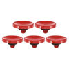 Picture of PATIKIL Camera Shutter Button, 5 Pack Soft Shutter Release Button Pure Copper Camera Button Concave Suitable for Nikon for Fujifilm for Leica DSLR/SLR Camera, Red