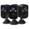 Picture of Security Cameras Wireless Outdoor for Home Security, 2K Battery Powered Surveillance Indoor Camera w/Spotlight Siren Alarm, Color Night Vision, AI Motion Detection, 2-Way Talk, Cloud/SD(3 Pack)