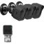 Picture of 3 Pack Wall Mount for Blink Outdoor 4 (4th Gen) with Weatherproof Protective Housing and Blink Sync Module 2 Mount (Blink Camera & Sync Module is Not Included,)