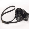 Picture of CANPIS CP006 Camera Shoulder Neck Strap Black with Four Stage Buckled Adjustable Length compatible with Canon Sony Fujifilm Olympus Leica Mirrorless Compact Cameras