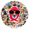 Picture of Aigemumy 50 PCS Funny Dog Stickers Cute Animal Sticker for Journaling Laptop Scrapbook Water Bottles Guitar Suitcase Phone Snowboard Waterproof Vinyl Gifts for Women Girl Kids Adult Teens