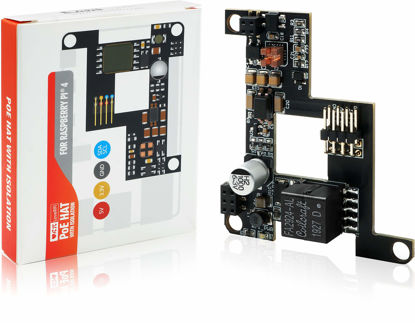 Picture of LoveRPi Power-Over-Ethernet (PoE) HAT for Raspberry Pi 4 Model B and Raspberry Pi 3 Model B+ (Professional, Isolated (3KV))
